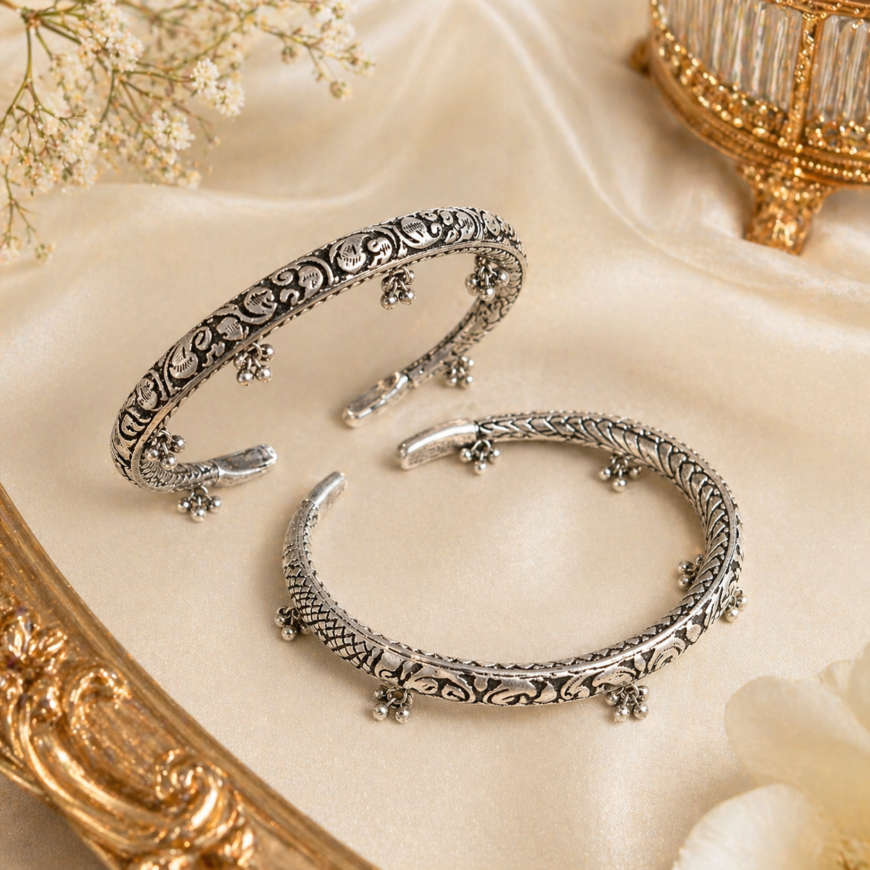 Vrindavan Ghungroo Kada Anklet