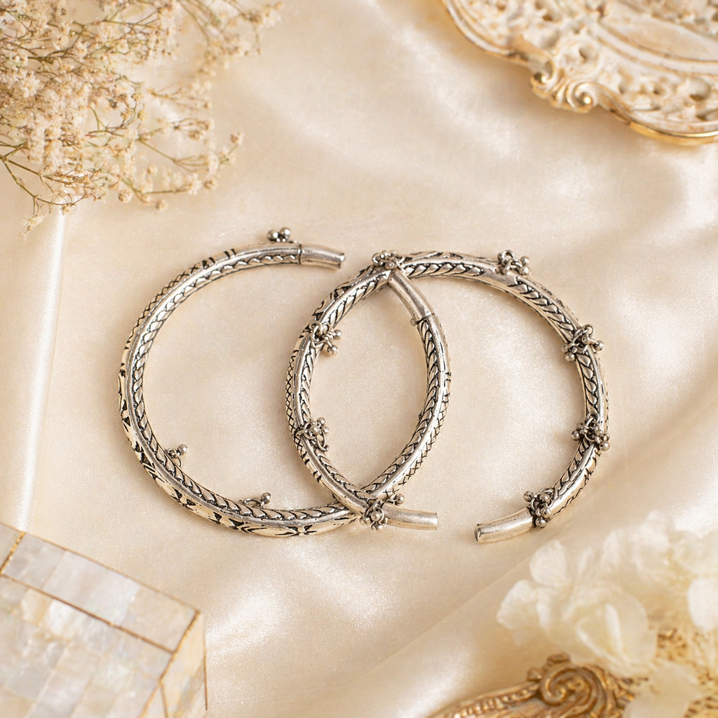 Vrindavan Ghungroo Kada Anklet