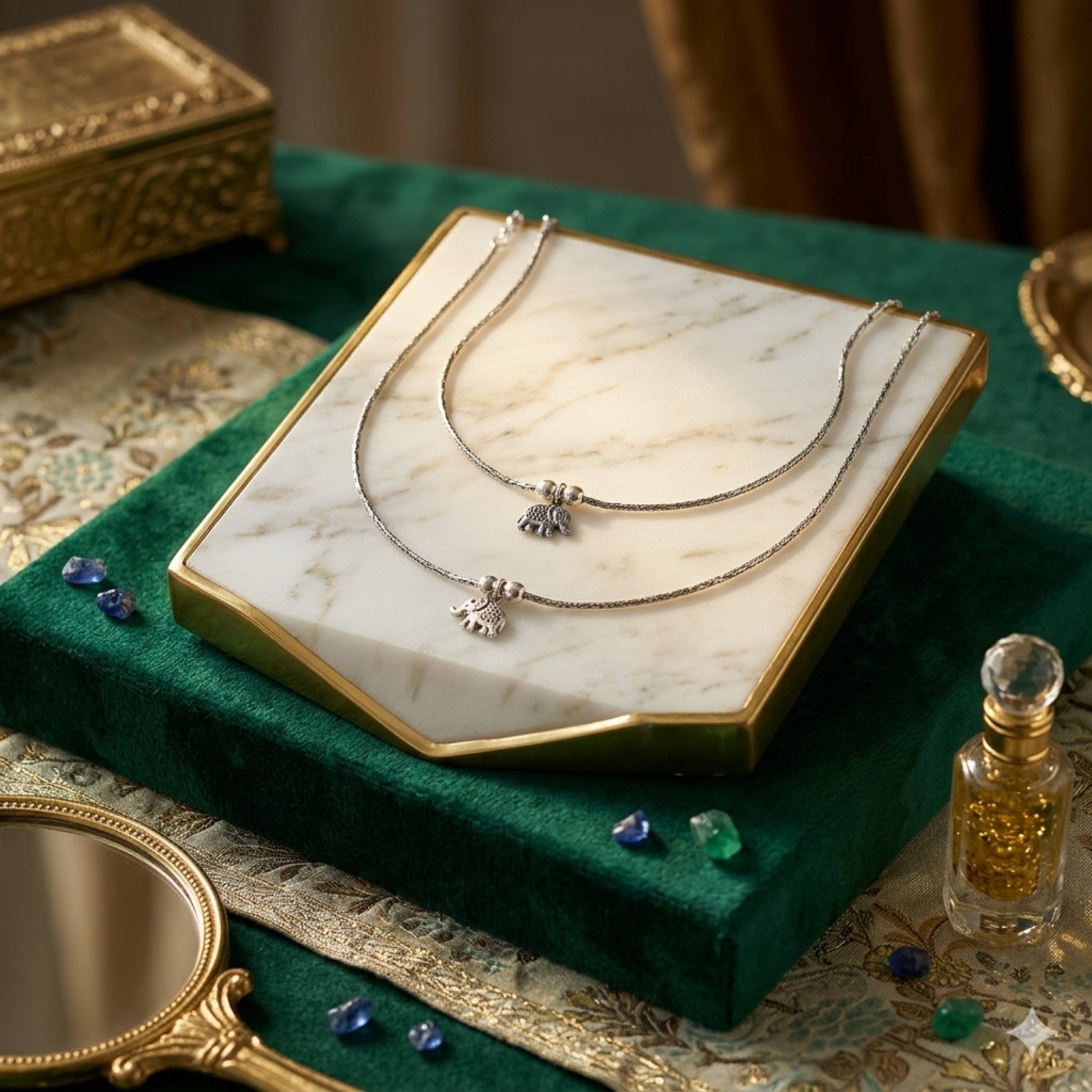 Gajlaxmi Charm Anklet