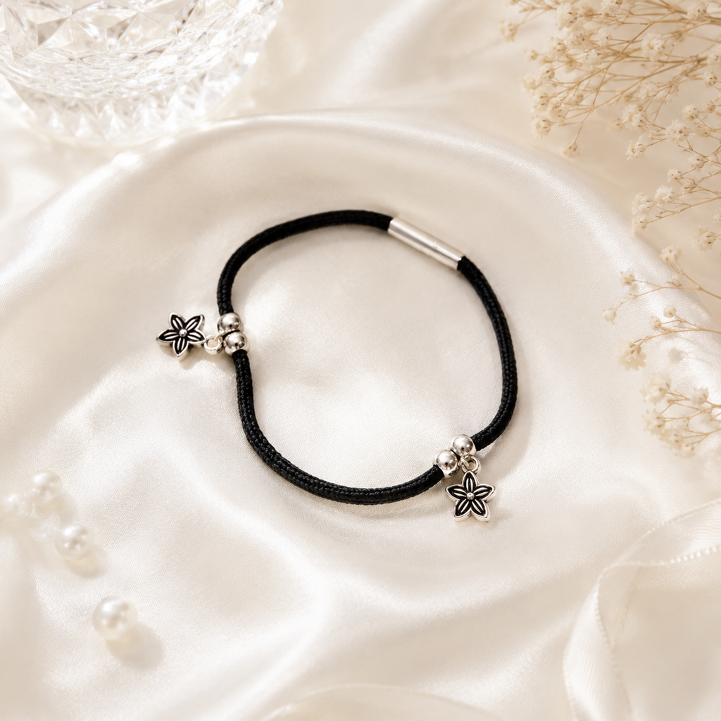 Blossom Breeze Thread Anklet