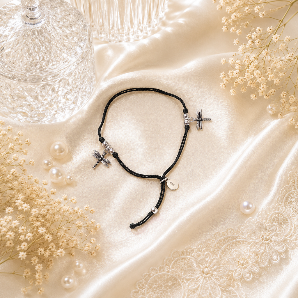 Dragonfly Dreams Thread Anklet