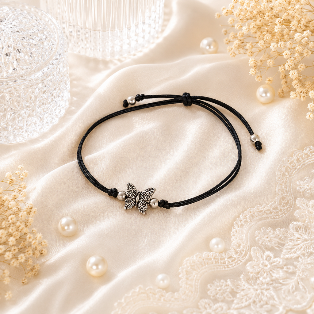 Papillon Grace Thread Anklet