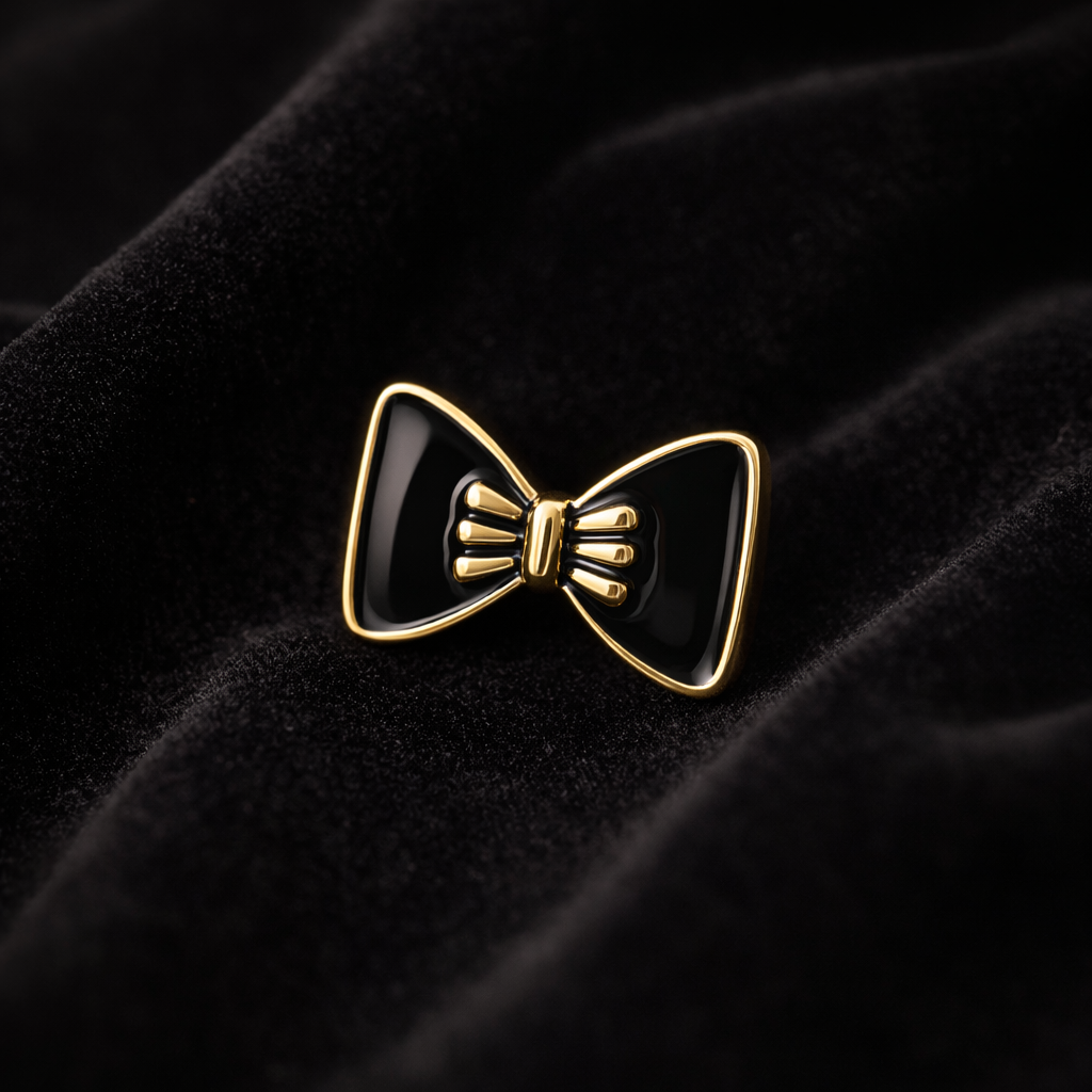 Élan Mini Bow Brooch
