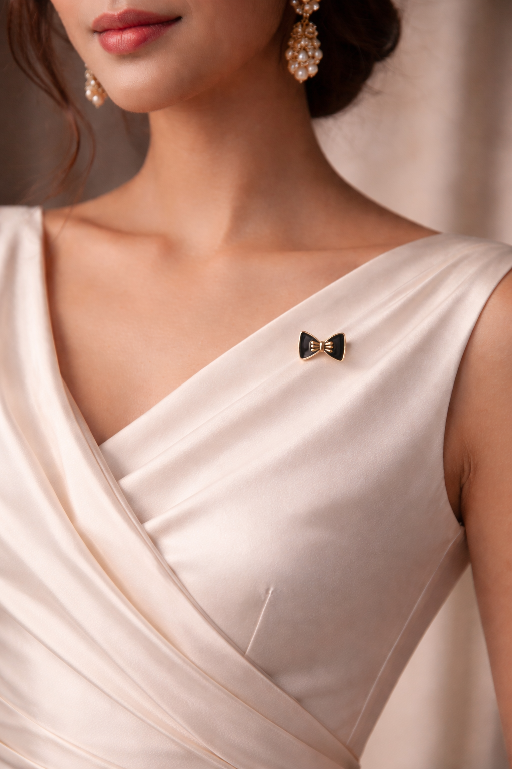 Élan Mini Bow Brooch