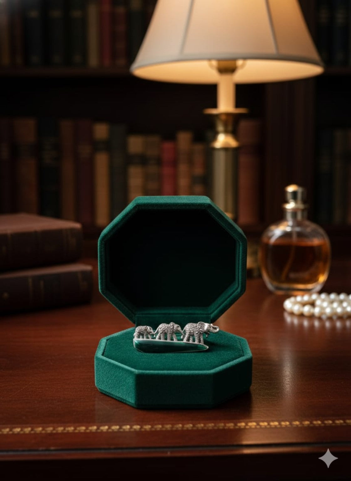 Heritage Elephant Brooch