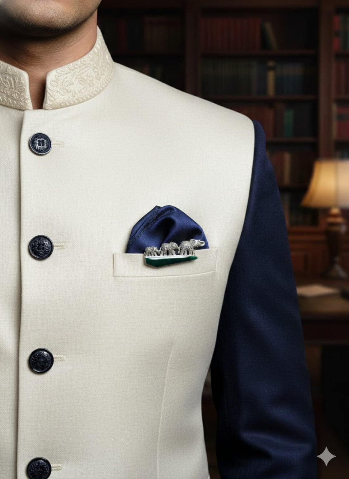 Heritage Elephant Brooch