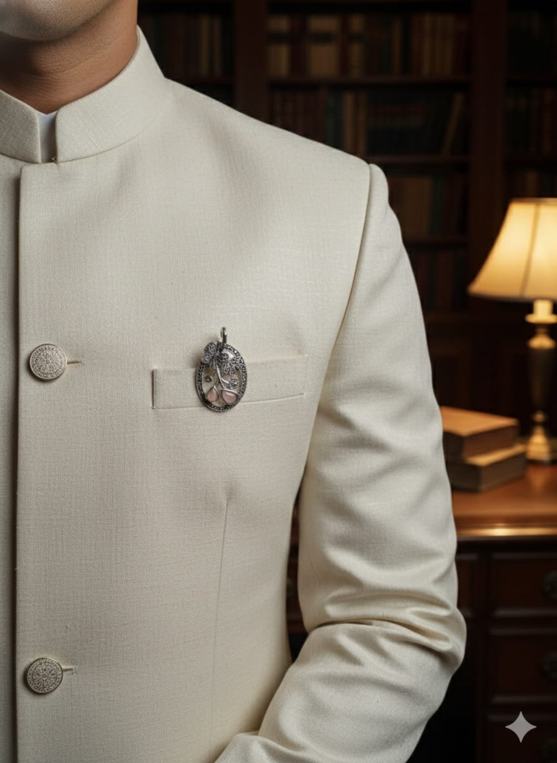 Élan Oval Heritage Brooch