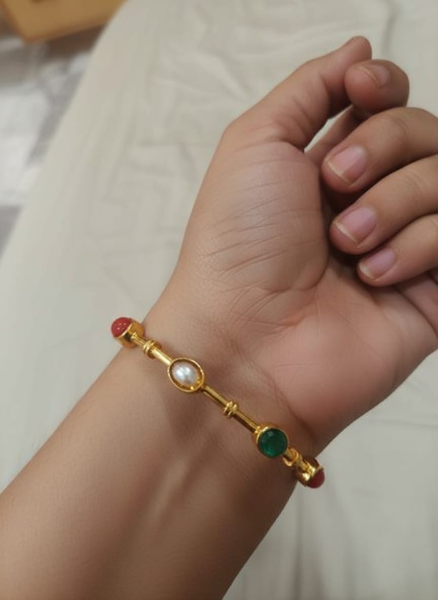 Navratan Elegance Bangle