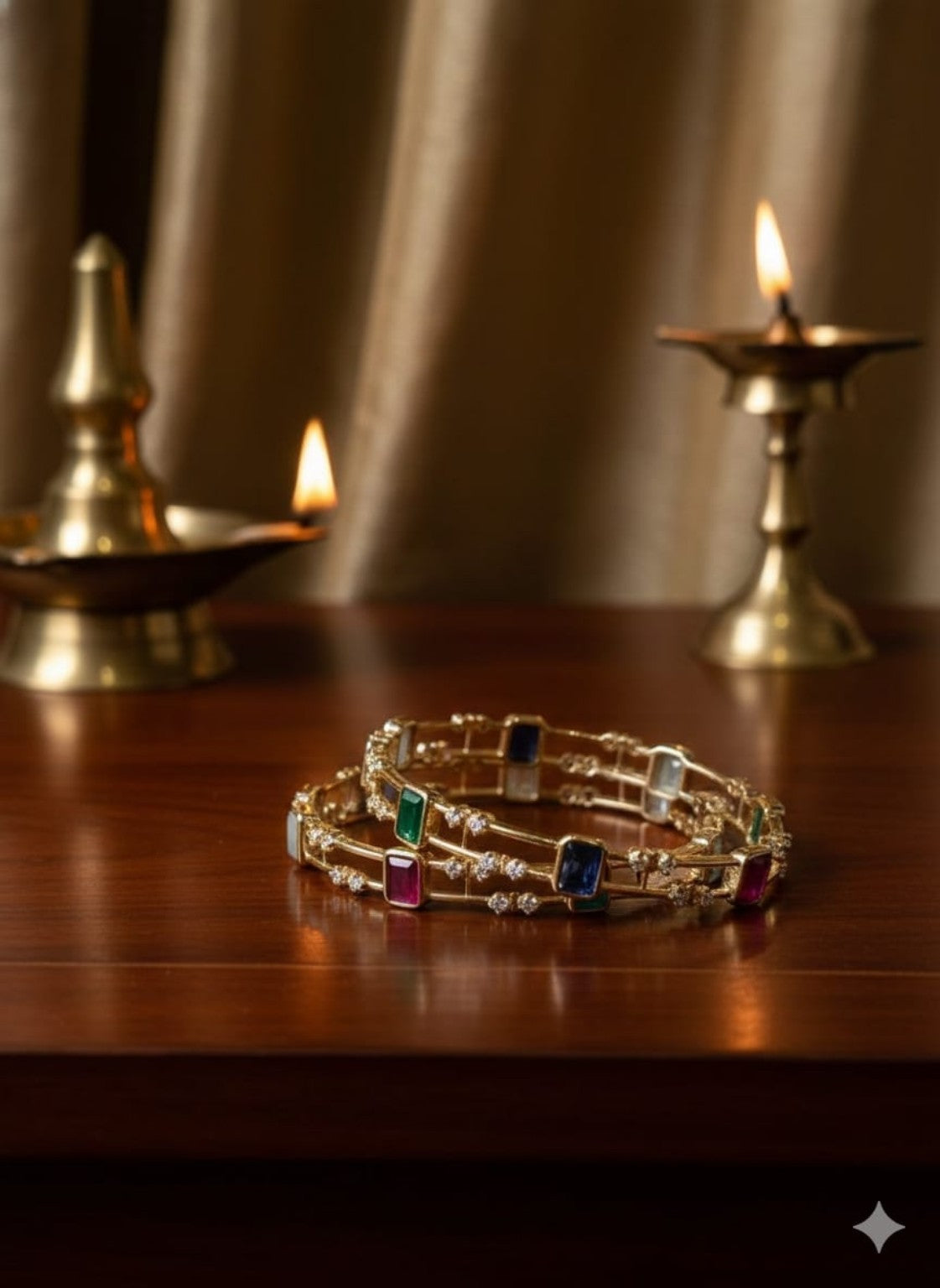 Navgrah Aura Navratna Bangles