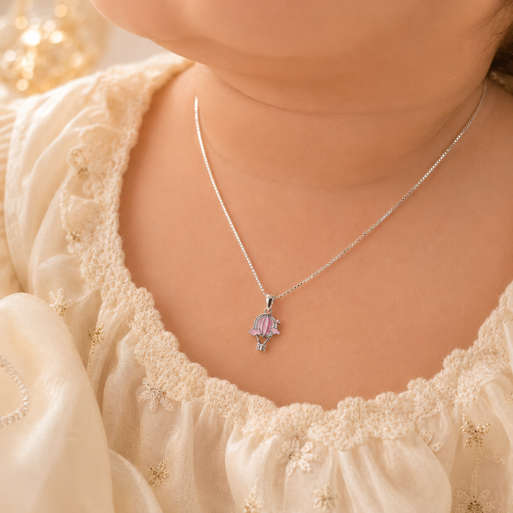 Sky Voyage Kids Silver Pendant