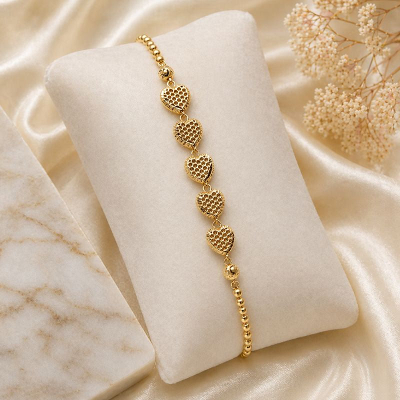 Prema Heart Link Bracelet