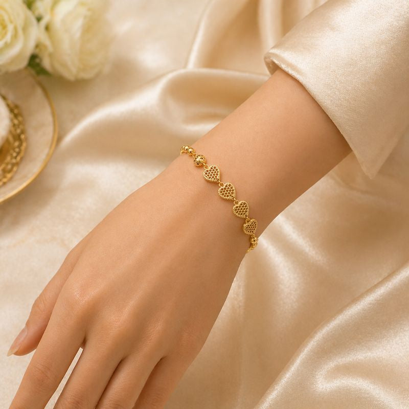 Prema Heart Link Bracelet