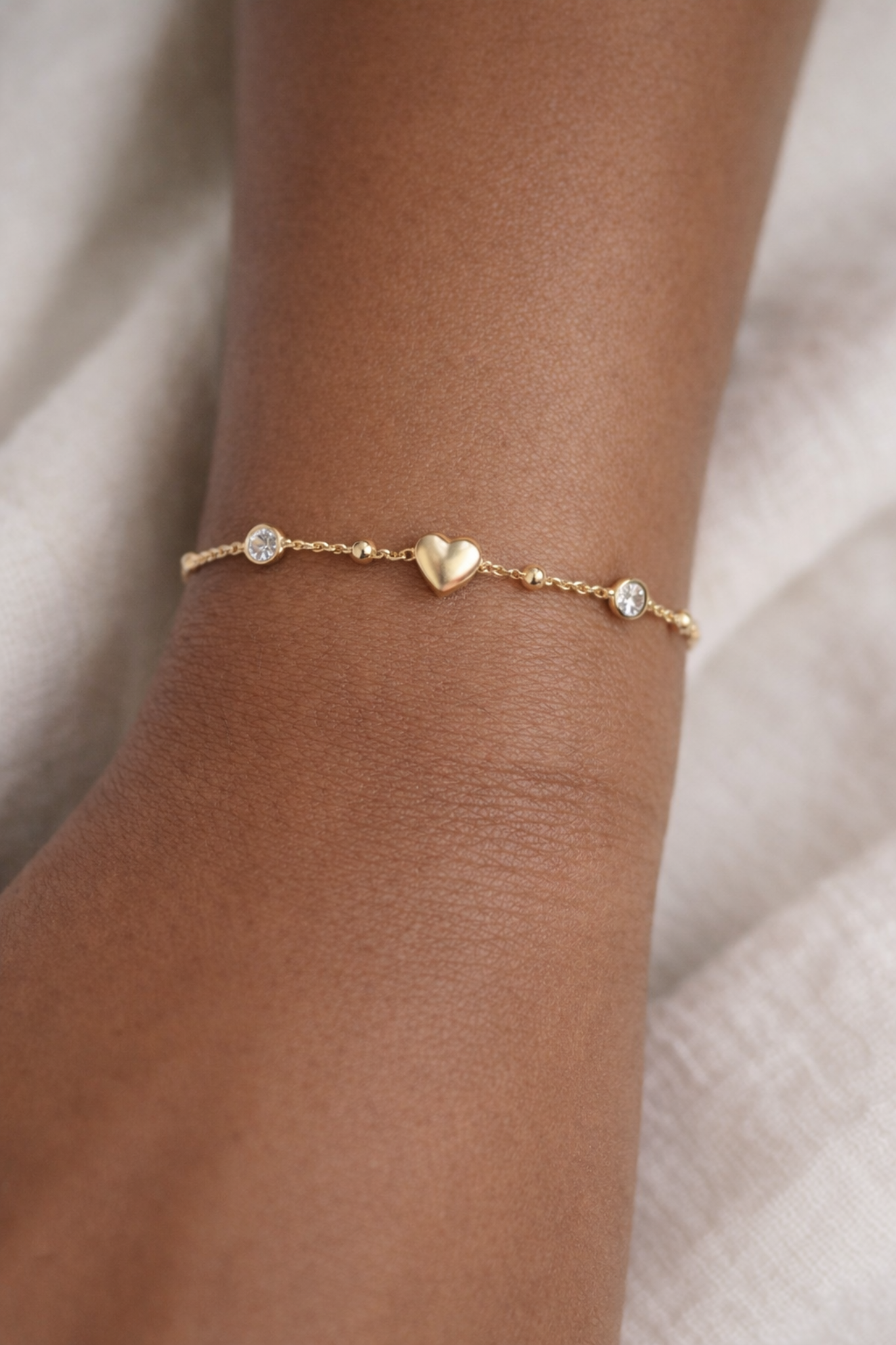 Luna Heart Bracelet