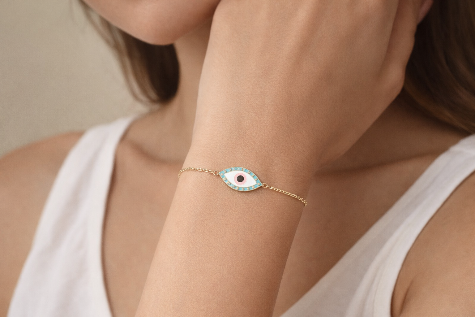 Drishti Guard Gold Bracelet