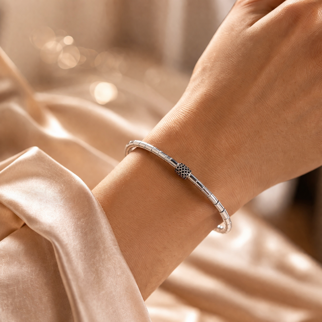 Midnight Charm Flex Bracelet