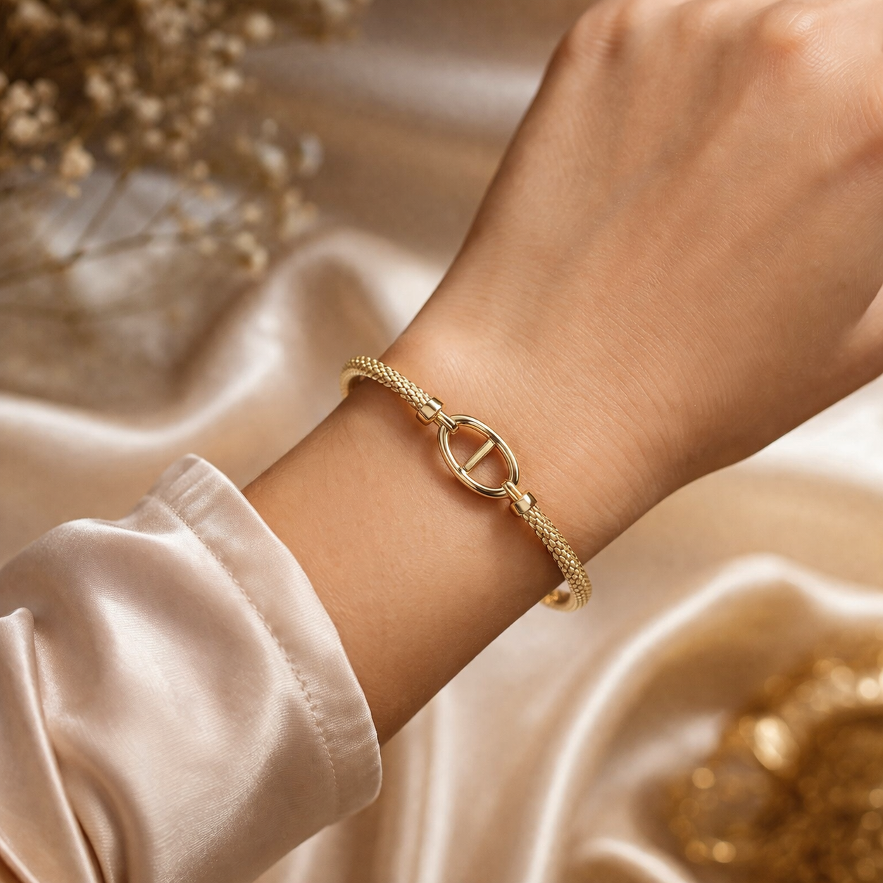 Golden Knot Elegance Kada