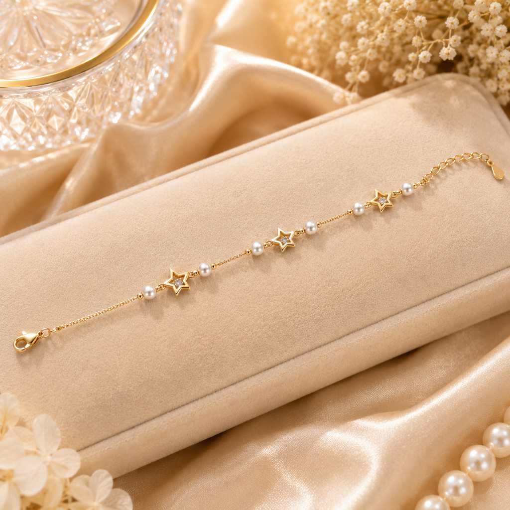Tavisha Star Pearl Bracelet