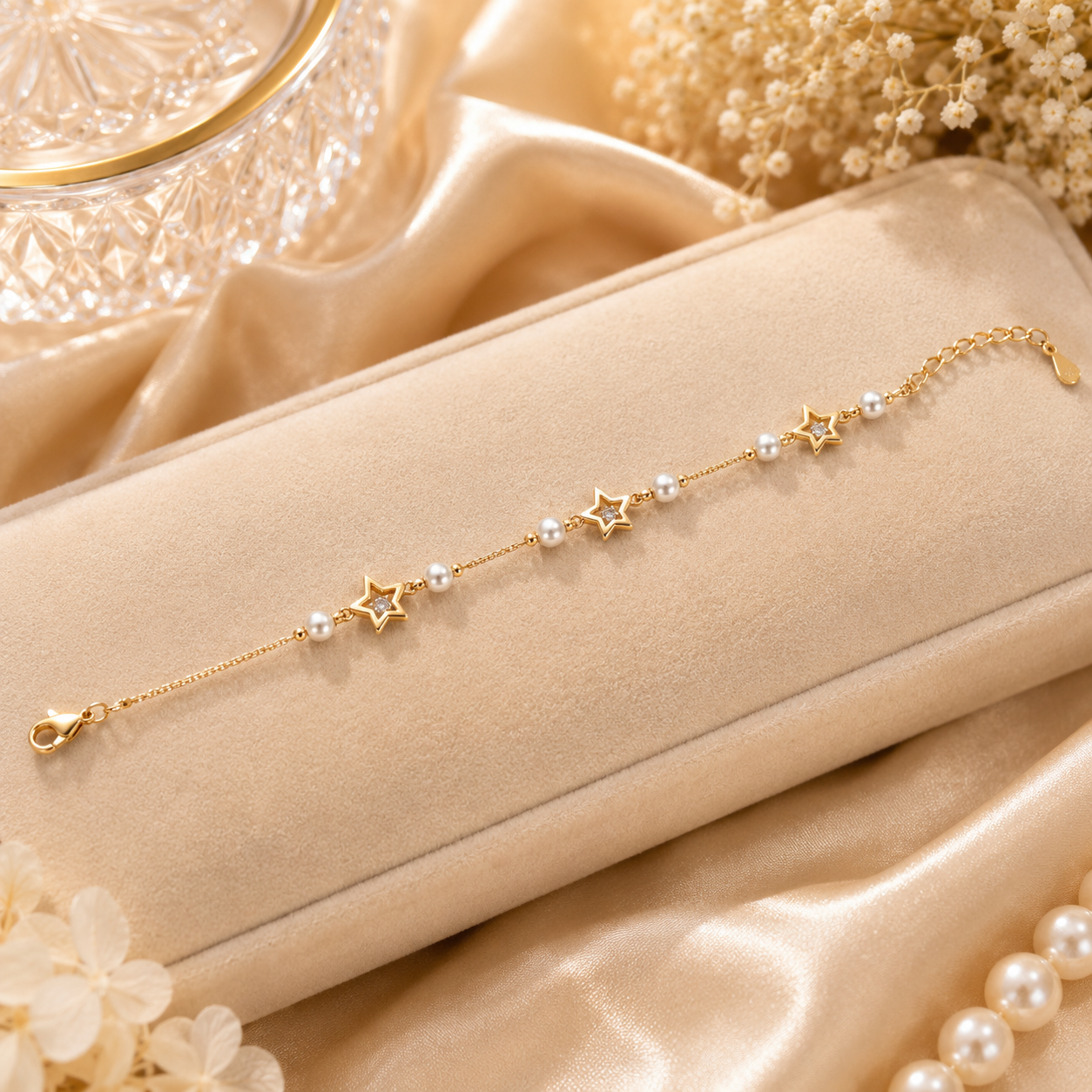 Tavisha Star Pearl Bracelet