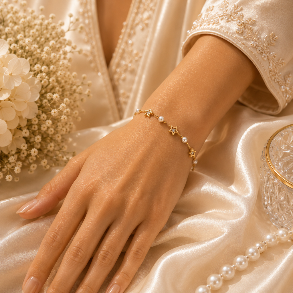 Tavisha Star Pearl Bracelet
