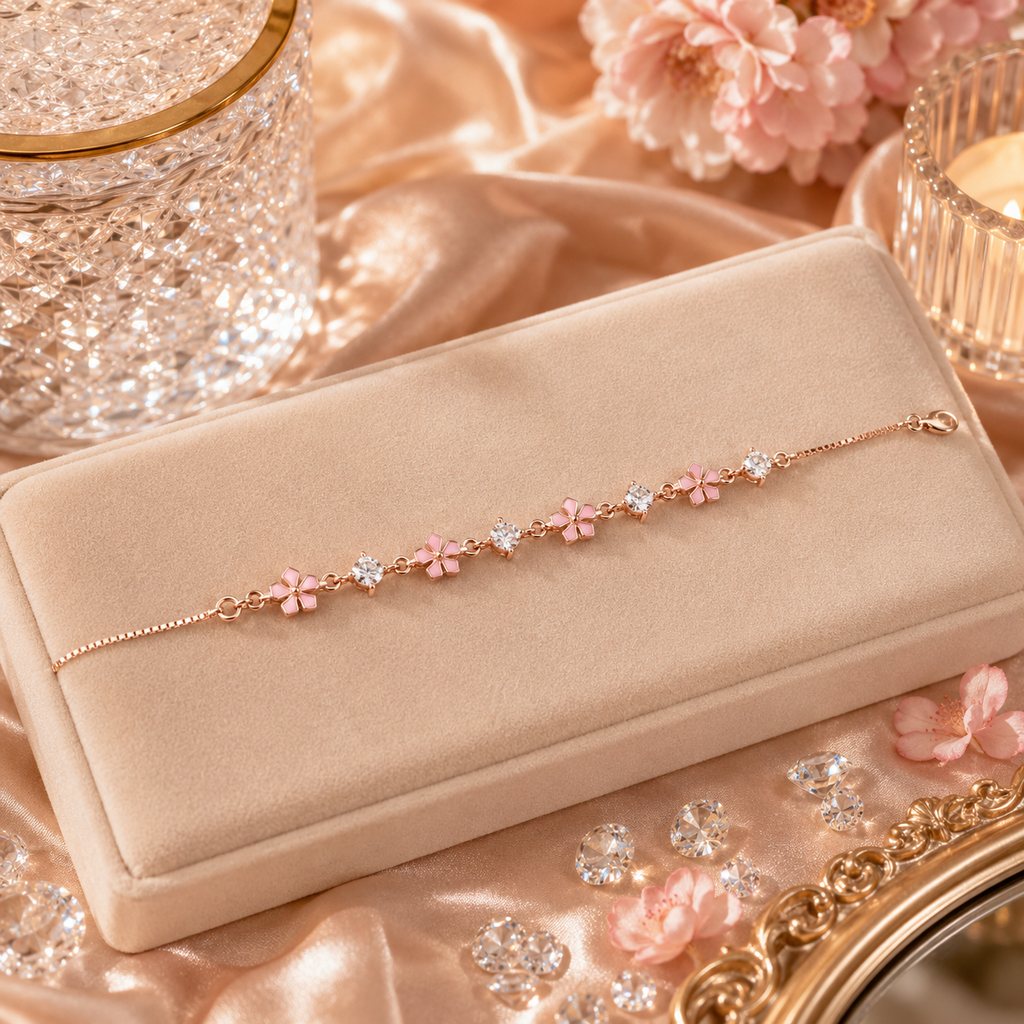 Roselle Bloom Bracelet