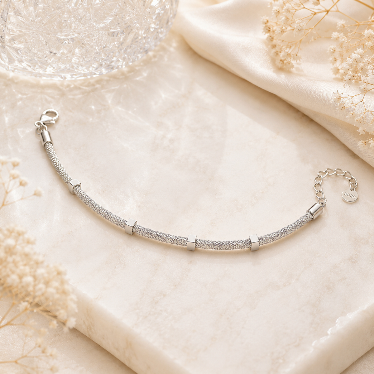 Silver Mist Bracelet