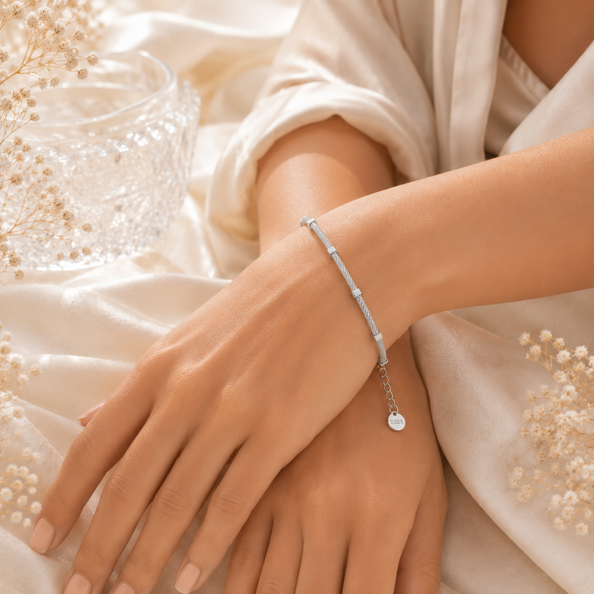 Silver Mist Bracelet
