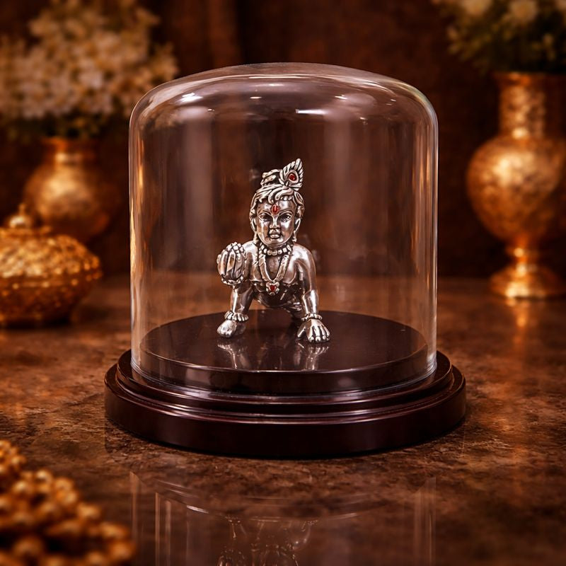 Bal Gopal Krishna – Pure 999 Silver Dome