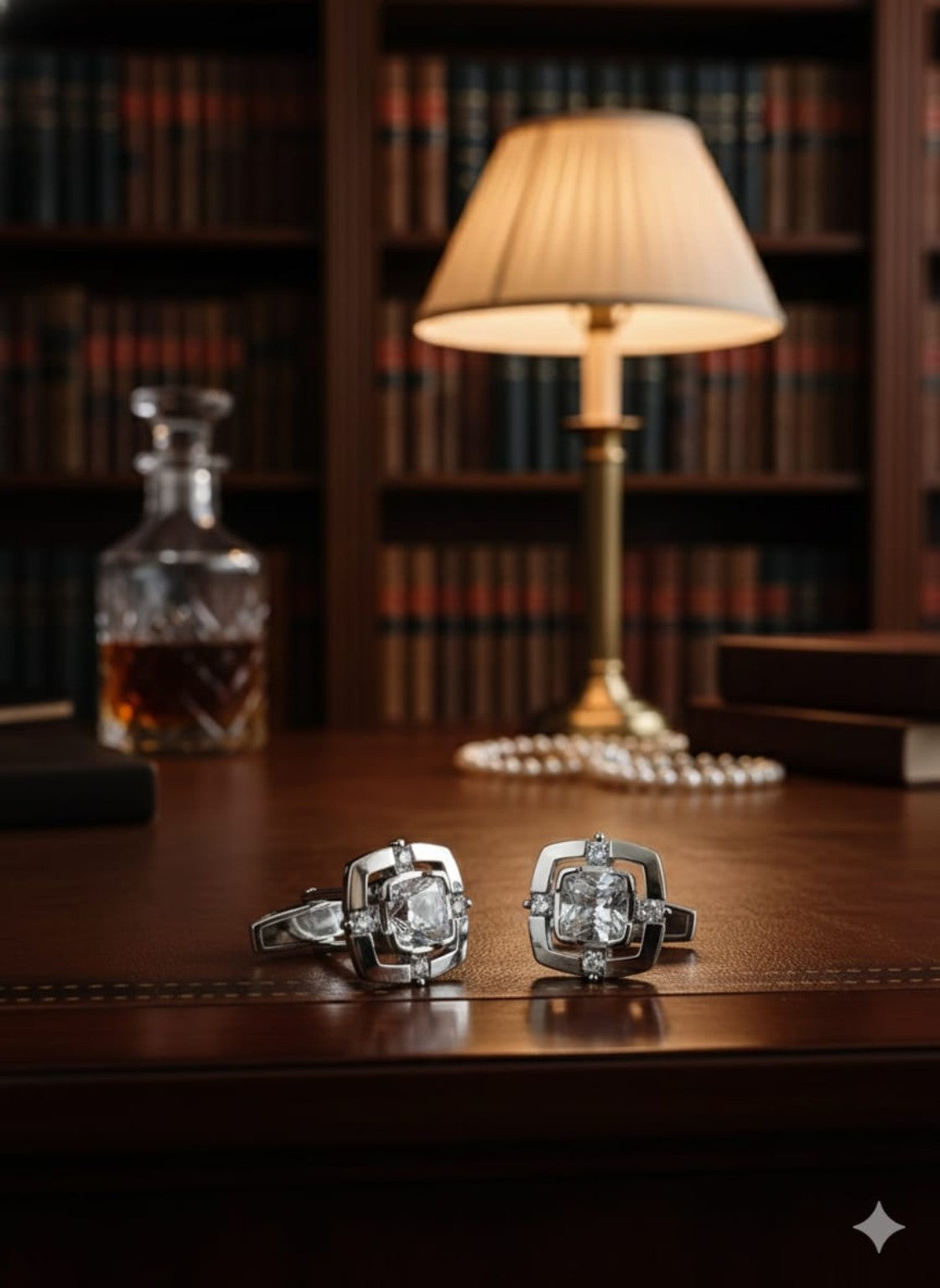 Imperial Square Diamond Cufflinks