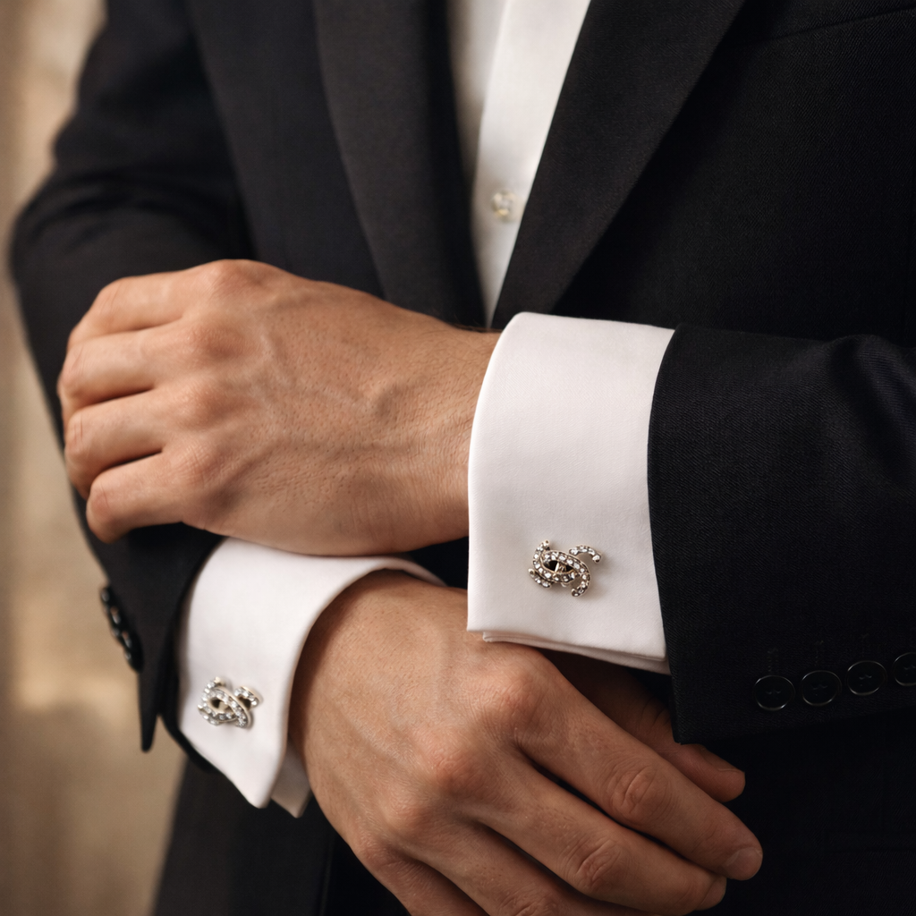 Élan Pavé Cufflinks