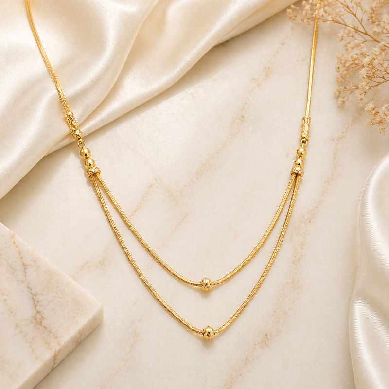 Suvarna Layered Elegance Chain