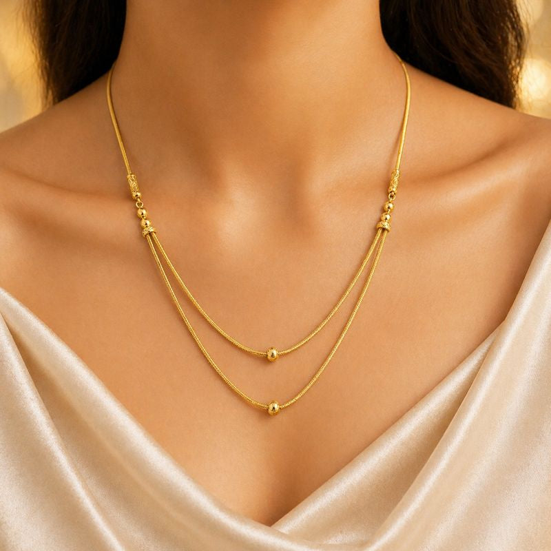 Suvarna Layered Elegance Chain