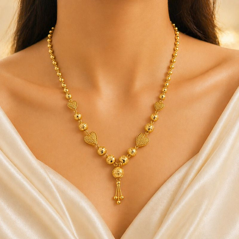 Hrudaya Gold Charm Chain