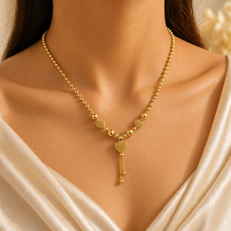 Amora Heart Drop Chain