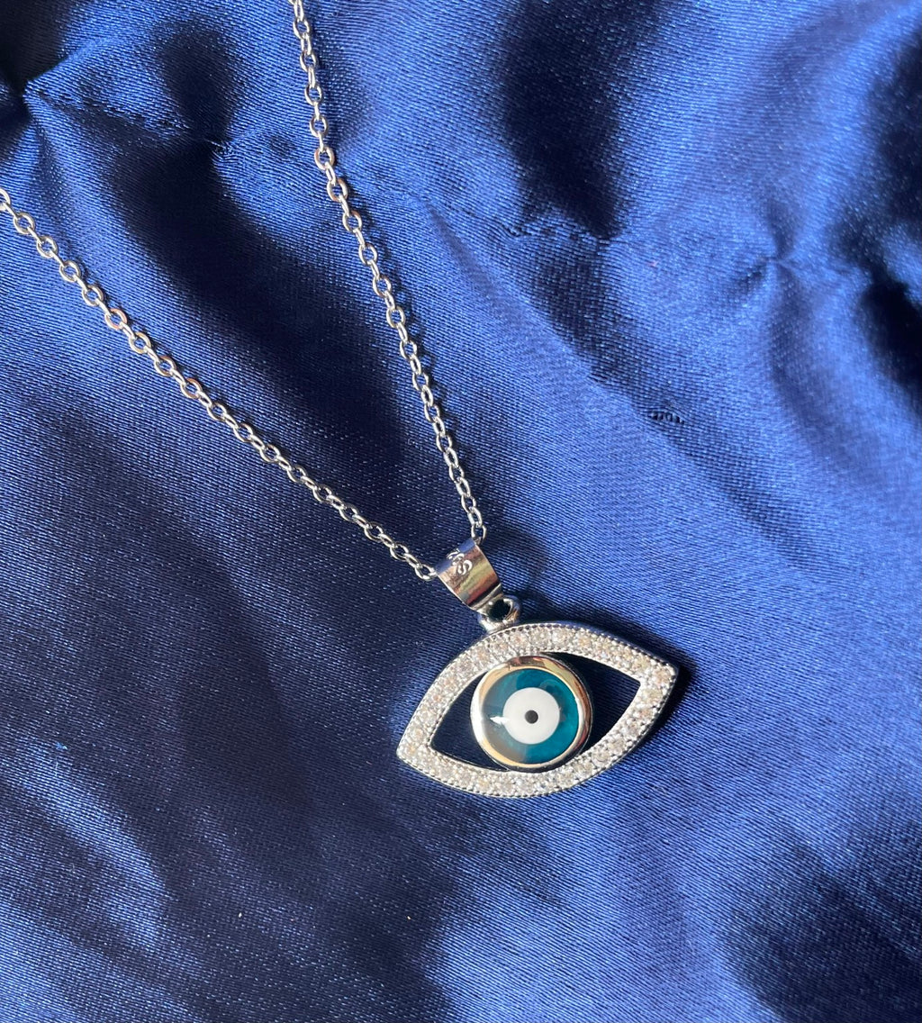 Evil Eye Hollow Chain