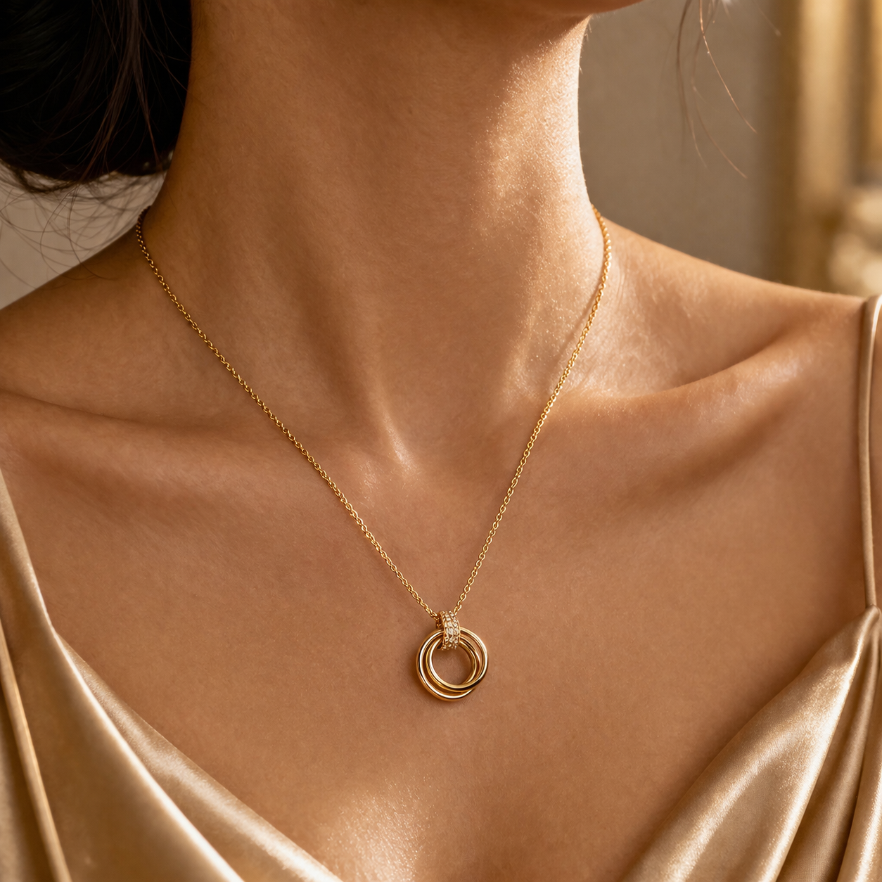 Infinity Spiral Luxe Chain