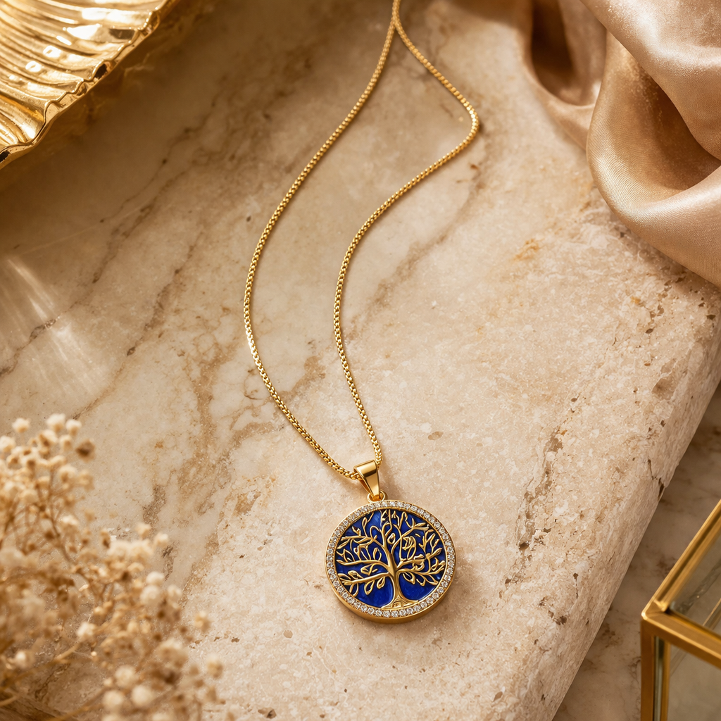 Celestial Tree of Life Pendant Chain
