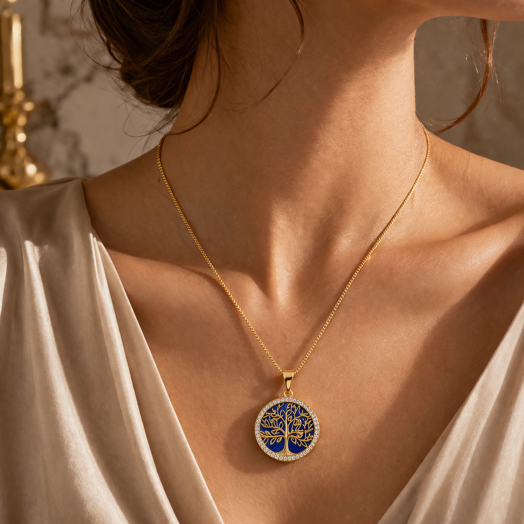 Celestial Tree of Life Pendant Chain