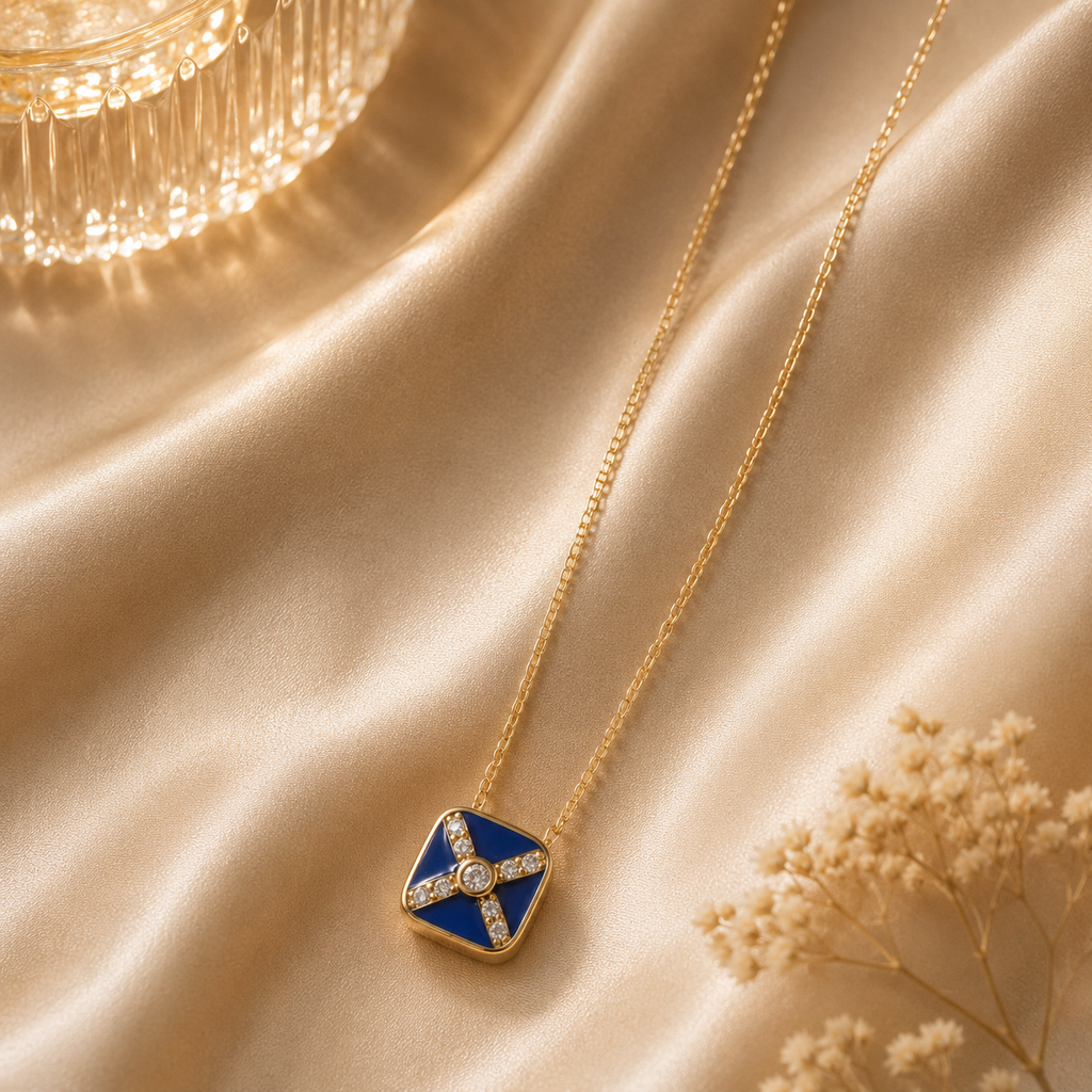 Azure Star Necklace