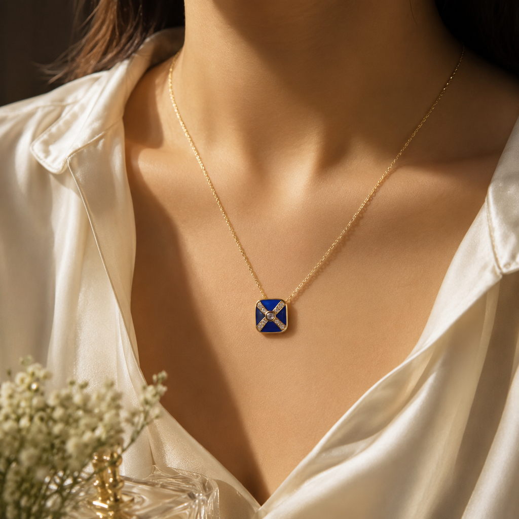 Azure Star Necklace