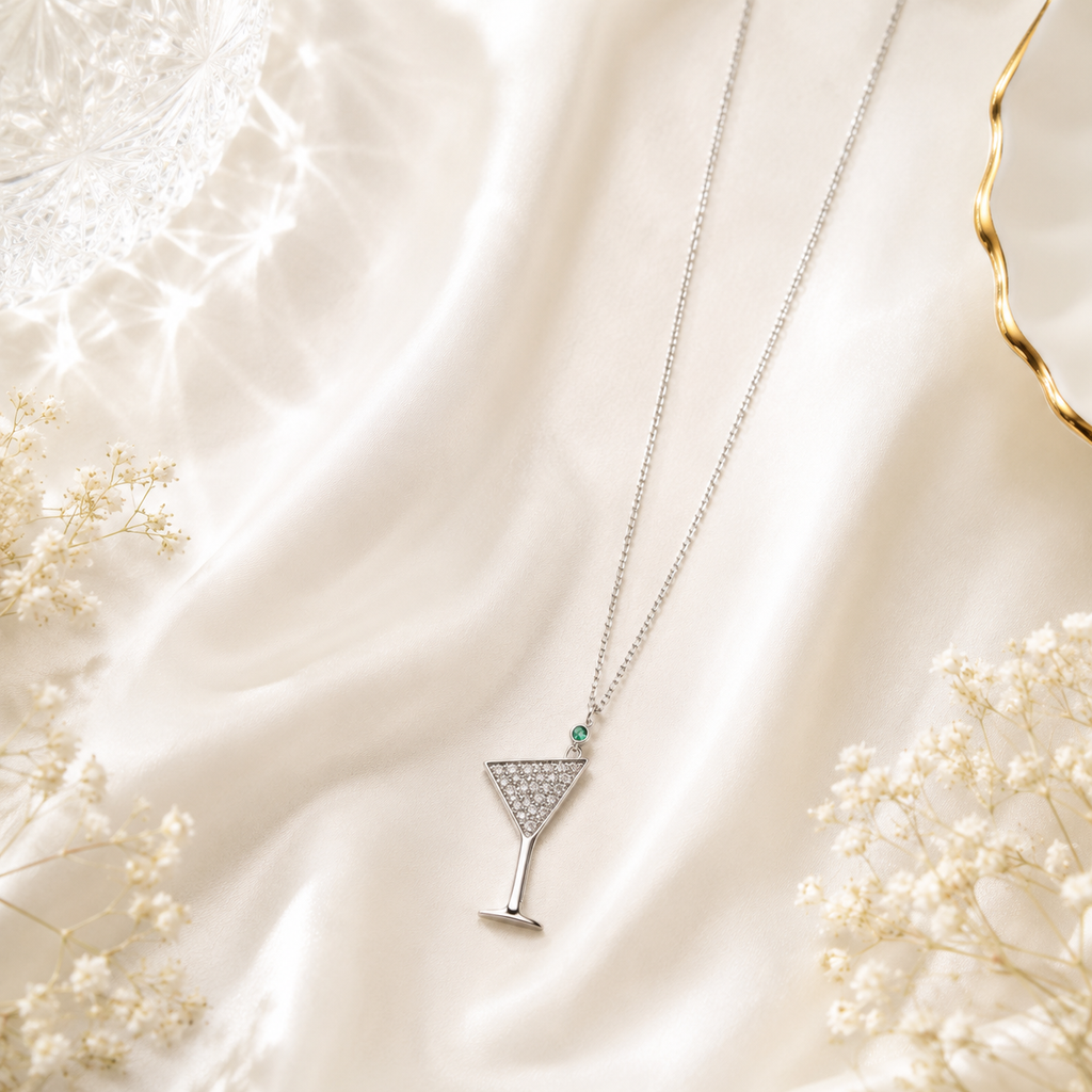 Midnight Martini Necklace
