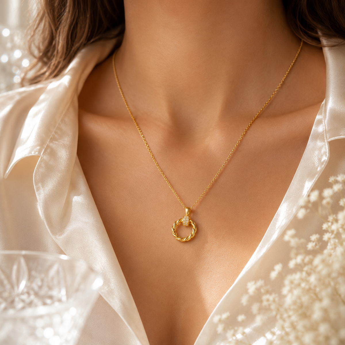 Aurielle Twist Necklace
