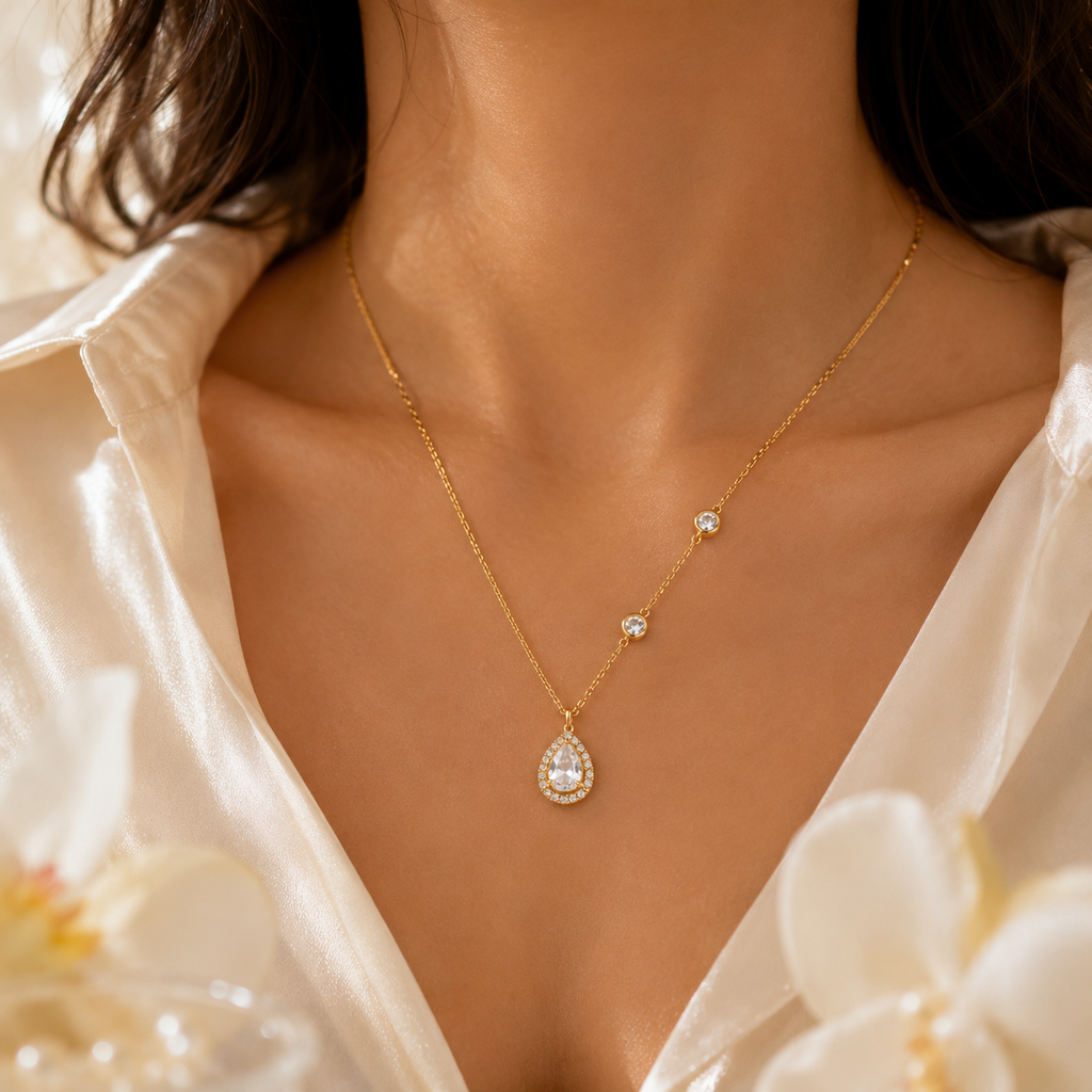 Celestia Drop Necklace