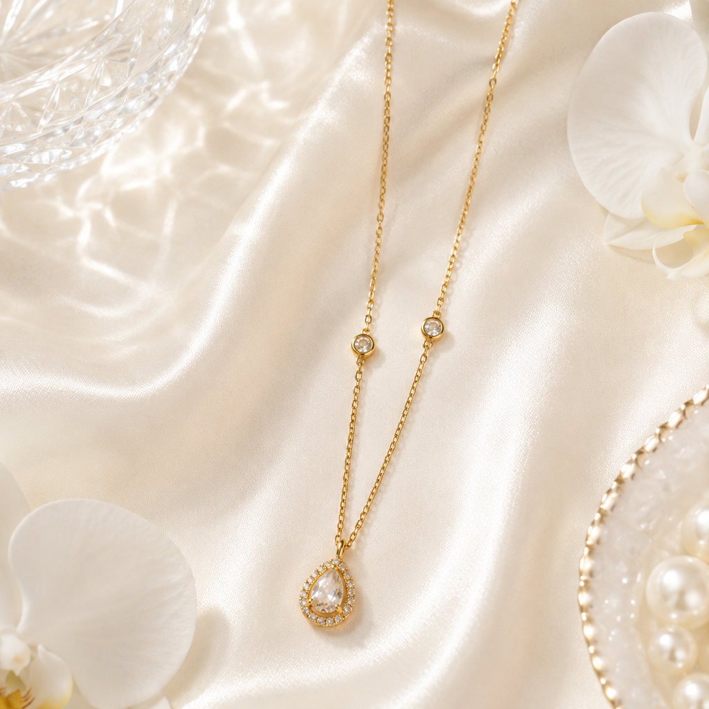 Celestia Drop Necklace