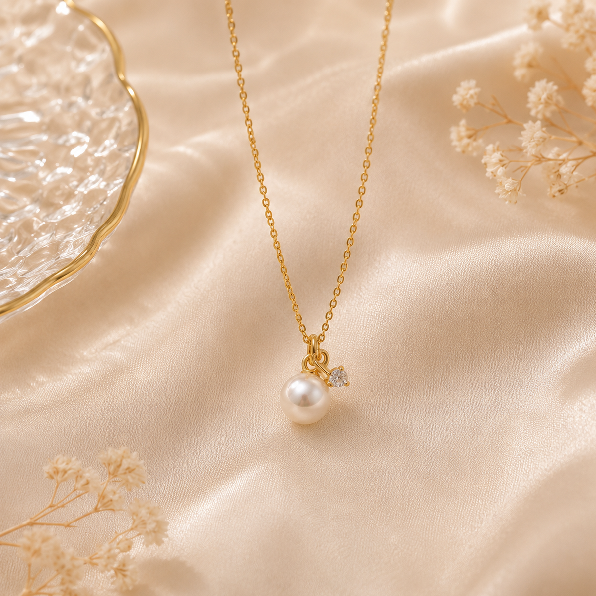 Aarini Pearl Drop Pendant