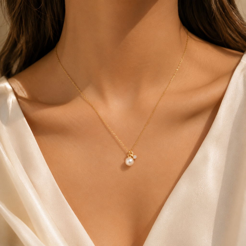 Aarini Pearl Drop Pendant
