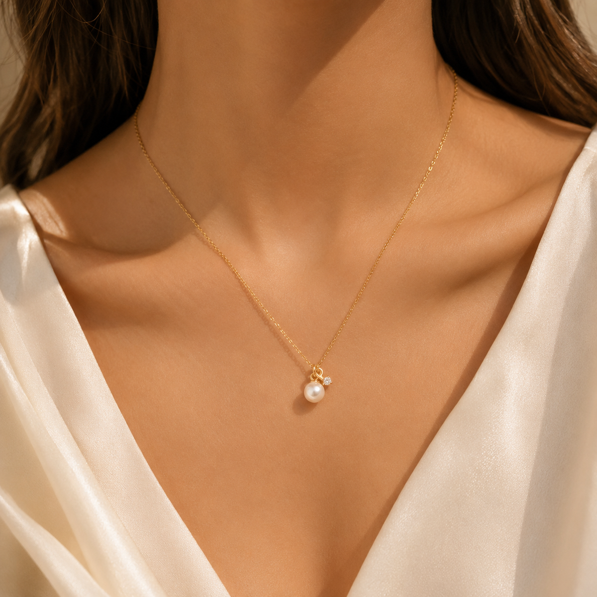 Aarini Pearl Drop Pendant