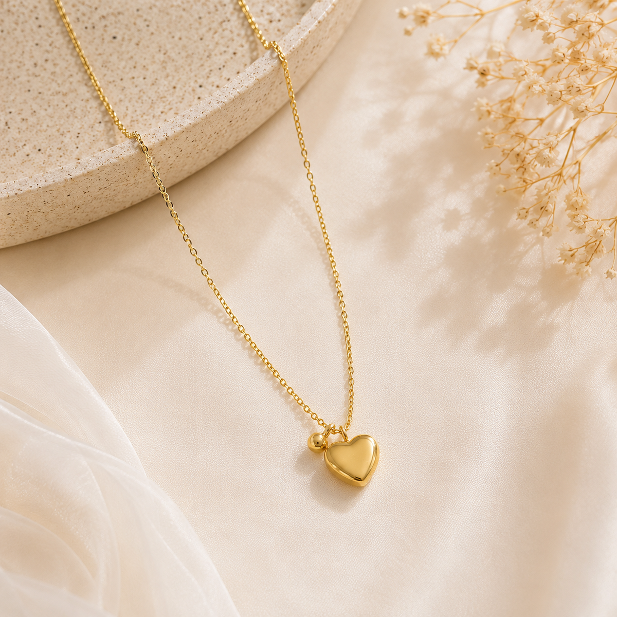 Hridaya Charm Pendant Necklace