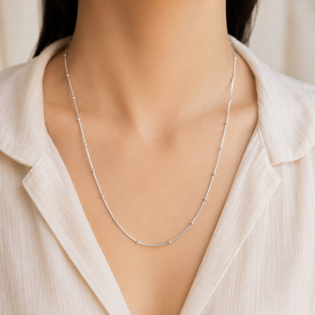 Vihana Silver Box Chain