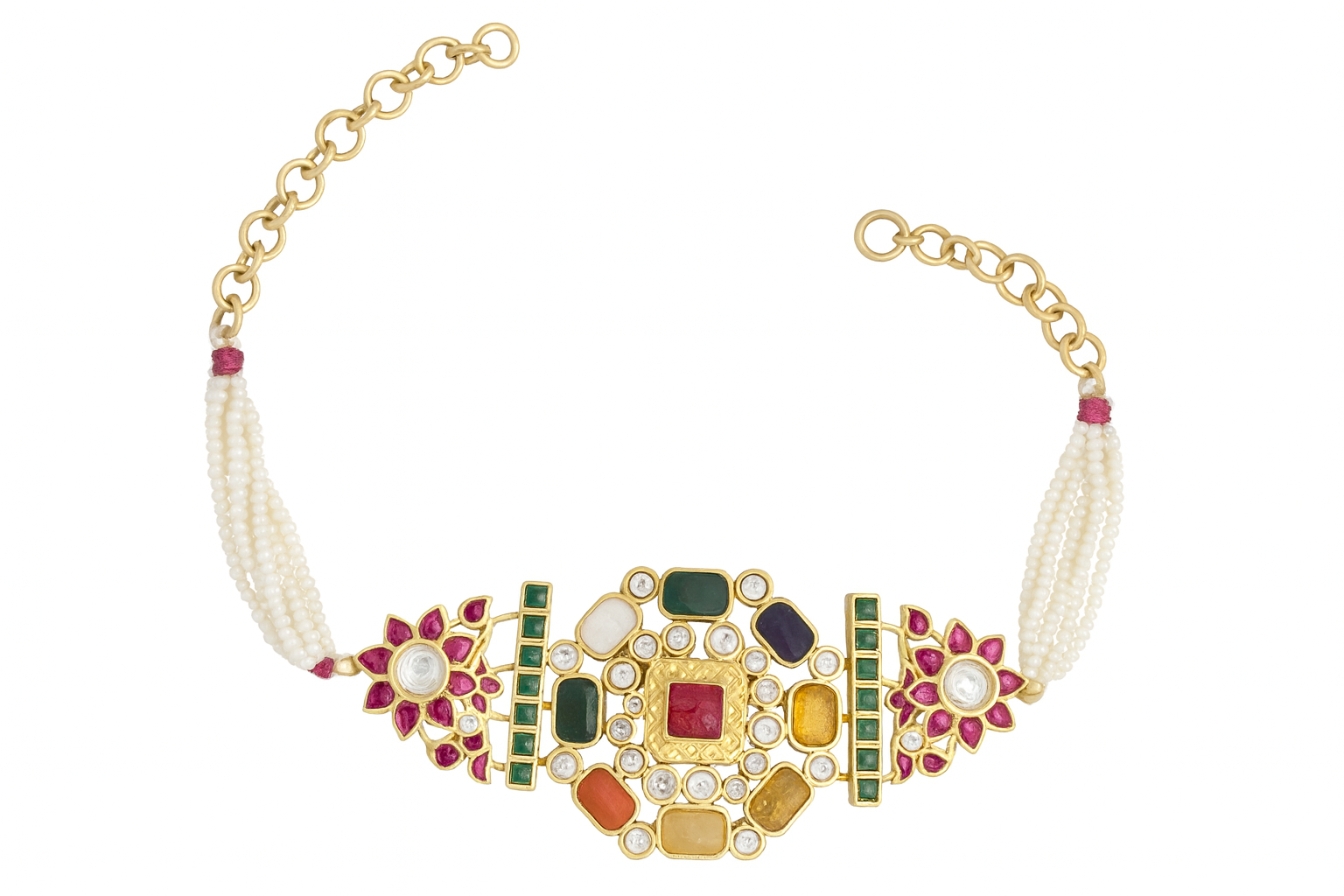 Navratan Elegance Choker
