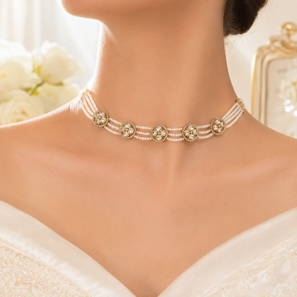 Kumudini Pearl Choker
